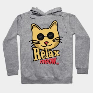 Cute Cat Relaxed Hoodie